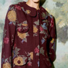 Alice Cross Stitch Floral Coat : Markarian