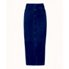 Althea Suede Midi Skirt : Elieta Hari
