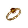 Amber Rosa Genuine Honey Amber Ring : I Heart Jewels