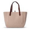 Anderson Tote Belt Tote In Lana Beige | Deliberti