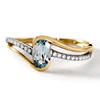 Anja Topaz Yellow Gold Ring | Marc Orian