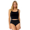 Women's Twist Front Shirred One Piece : Anne Cole