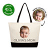 Personalized Baby Tote Bag : TypeLeaguePress