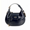 Bag Blu Lucida Con Tracolla | Primadonnacollection.com