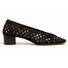 Ballet Pump Chocolate Woven Leather : Le Monde Beryl