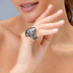 Baroque Pearl Ring in Sterling Silver - German Kabirski