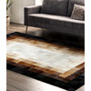Beige & Black Ombre Cowhide Rug : kareliasandsons.com