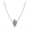 Bezel Marquise Pendant - Miraki Jewels