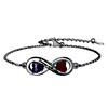 Custom Birthstone Infinity Bracelet - Birthstonesjewelry.com