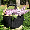 Large Black Bolga Basket | KaaterSkillMarket
