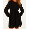 Black Shell Mini Dress - Farm Rio