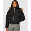 Womens Alberelli Crop Puffer Jacket : Zavetti