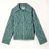 Blue Collared Knitted Cardigan | FatFace