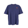 Blue Crewneck T-Shirt - Gaudenziboutique.com