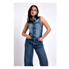 Blue Denim Gilet | Urbanbliss.co.uk