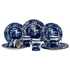 Blue Italian 12 Piece Set : Spode