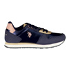 Blue Polyester Sneaker | Vivadelux.com