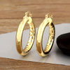 Bold Copper Circle Earrings : Remolox