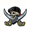 The Captain Cap Pin : Boston Scally