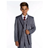 Boys Grey Formal Suit : Roco Clothing