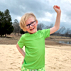 Boys Short Sleeve Safe : BrightAndBoldSwim