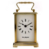 Brass Effect Carriage Clock - Teddys Trove 