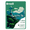 Brazil eSIM Unlimited Data - Mossroam