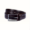 Brown Center Stitched Formal Belt | Brianoak.com