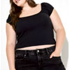 Bubble-Sleeve Knit Top : Torrid
