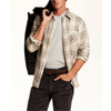 Burnout Shadow Plaid Shirt | WeatherproofVintage