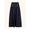 Button Detail Midi Skirt - Marks And Spencer