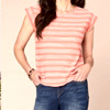 Cap Sleeve Scoop Neck Knit Top : Democracy Clothing