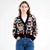 Cardigan Kanan Cat Bingo : Dedicatedbrand