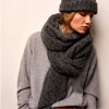 Cashmere Silk Marl Scarf : James Perse