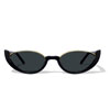 Monaco Amor Black Cat Eye Sunglasses : WolfAndBadger