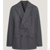 Charcoal Chalk Stripe | Connollyengland.com