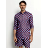 Checkered Cotton Shirt : Hanro