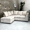Chelsea Cream Corner Sofa | FurnitureDirectOnline