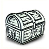 The Treasure Chest Cap Pin : Boston Scally