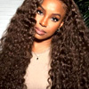 Wigfever M-Cap Chocolate Brown Water Wave : WigFever