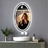Capri 500 x 800mm Chrome Frontlit | Royalbathrooms.co.uk