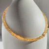 Citrine Heishi Necklace - Splashjewelrydesigns.com