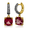 Cobblestone Micro Diamond Hoop : Overthe Moon