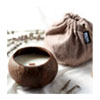 Coconut Shell Candle - Bareandbubbly.co.uk