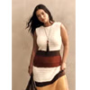 Colorblock Crochet Knit Maxi Dress : June And Vie