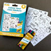 Colour Your Own Stickers - Fantasy : Printable Heaven