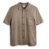 Contrast Trim Regular Knitted Shirt | Percivalclo