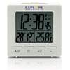 Compact Radio Controlled Alarm Clock : ExploreScientific
