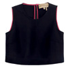 Convertible Tank In Navy - Classicsixny