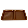Copper Twin Baking Tray : Kitchenways.co.uk